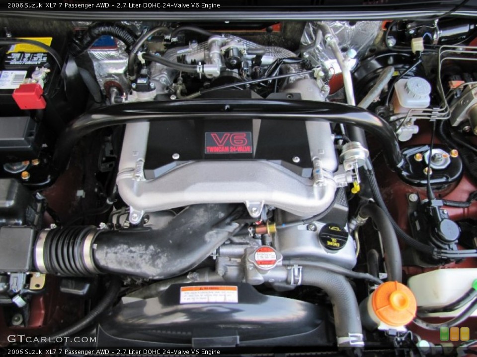 2.7 Liter DOHC 24-Valve V6 Engine for the 2006 Suzuki XL7 #54082061