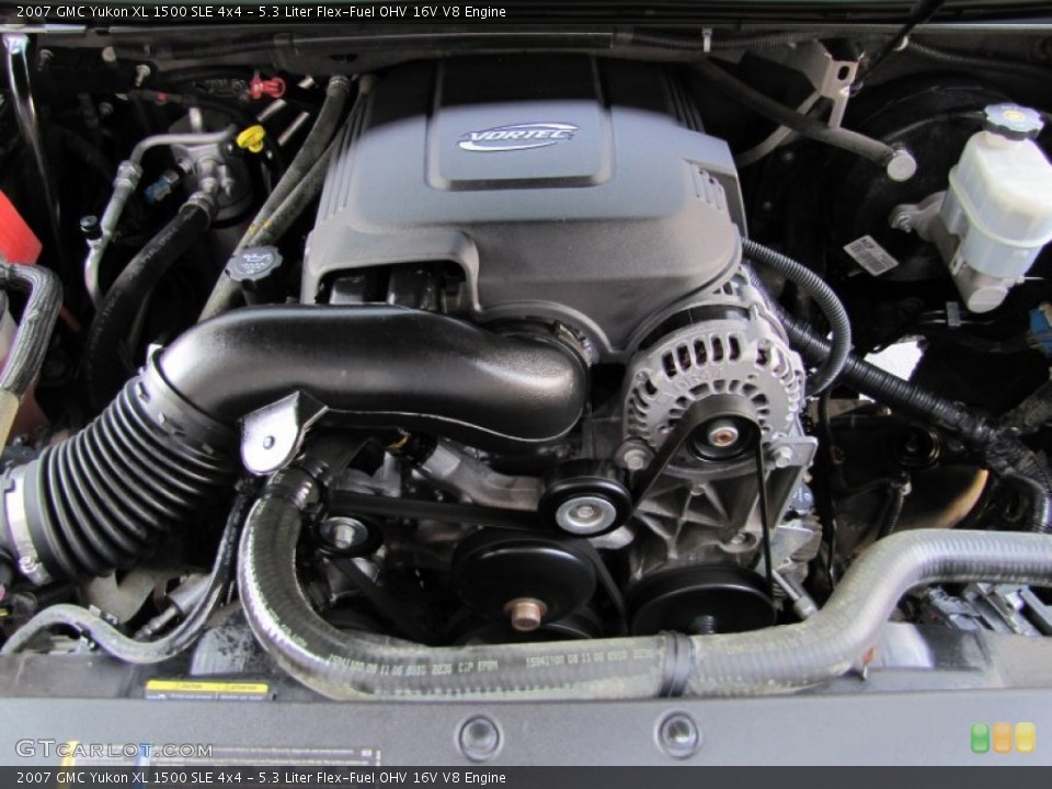 5.3 Liter Flex-Fuel OHV 16V V8 Engine for the 2007 GMC Yukon #54083385
