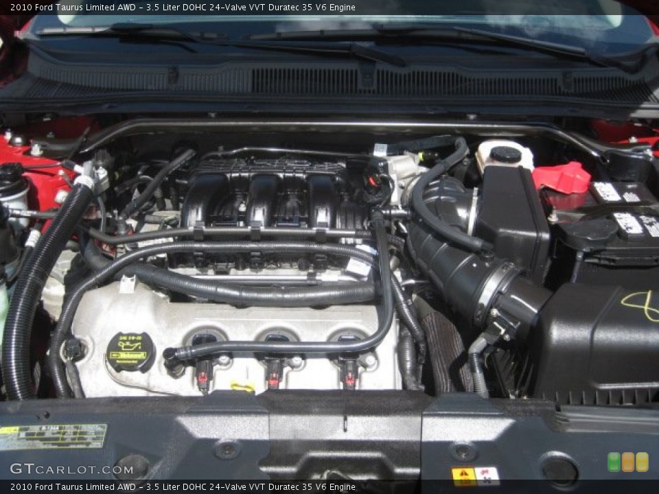3.5 Liter DOHC 24-Valve VVT Duratec 35 V6 Engine for the 2010 Ford Taurus #54086579