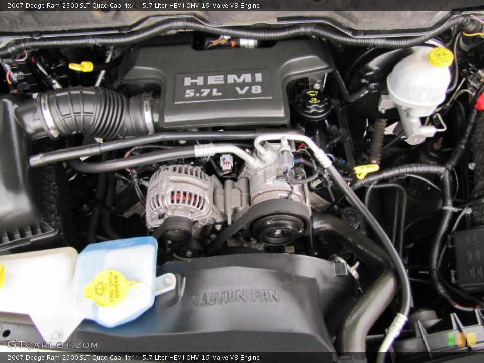 5.7 Liter HEMI OHV 16-Valve V8 Engine for the 2007 Dodge Ram 2500 #54089913