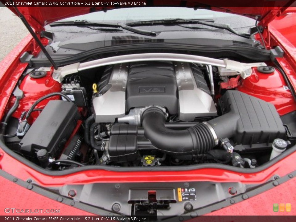 6.2 Liter OHV 16-Valve V8 Engine for the 2011 Chevrolet Camaro #54091611