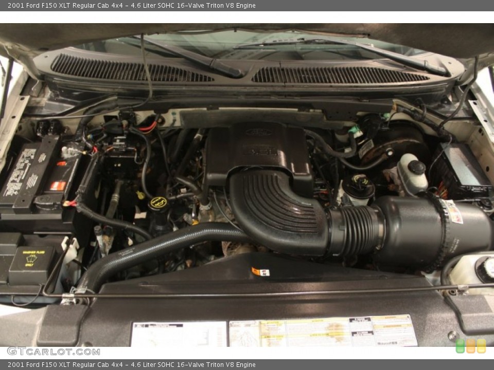 4.6 Liter SOHC 16-Valve Triton V8 2001 Ford F150 Engine