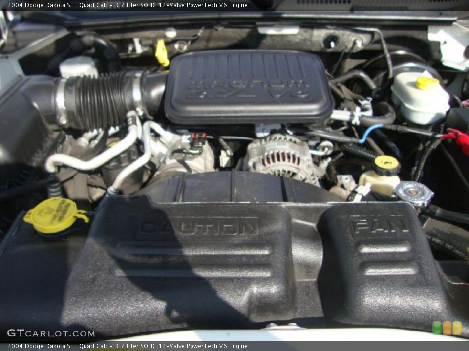 3.7 Liter SOHC 12-Valve PowerTech V6 Engine for the 2004 Dodge Dakota #54107799