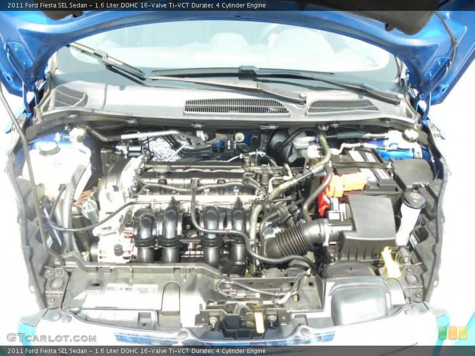 1.6 Liter DOHC 16-Valve Ti-VCT Duratec 4 Cylinder Engine for the 2011 Ford Fiesta #54118179