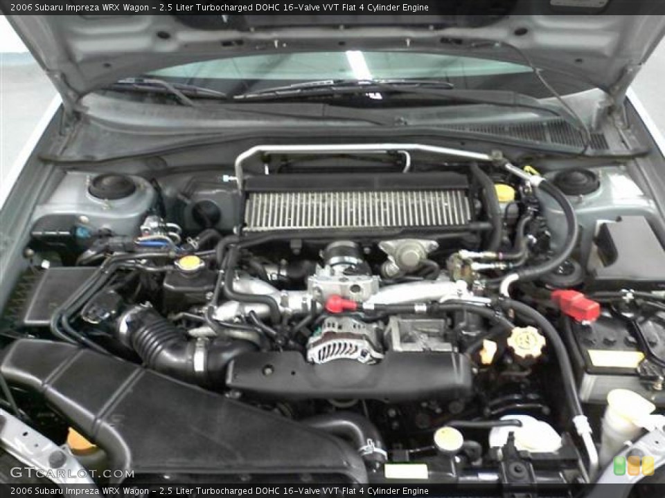 2.5 Liter Turbocharged DOHC 16-Valve VVT Flat 4 Cylinder Engine for the 2006 Subaru Impreza #54118659
