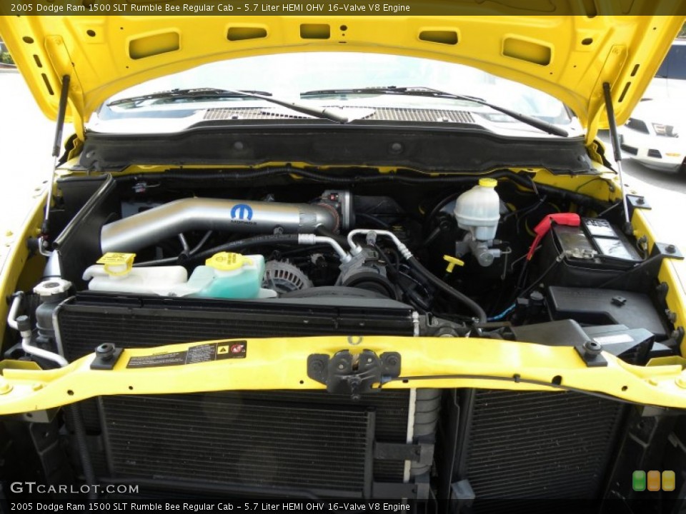 5.7 Liter HEMI OHV 16-Valve V8 Engine for the 2005 Dodge Ram 1500 #54119061