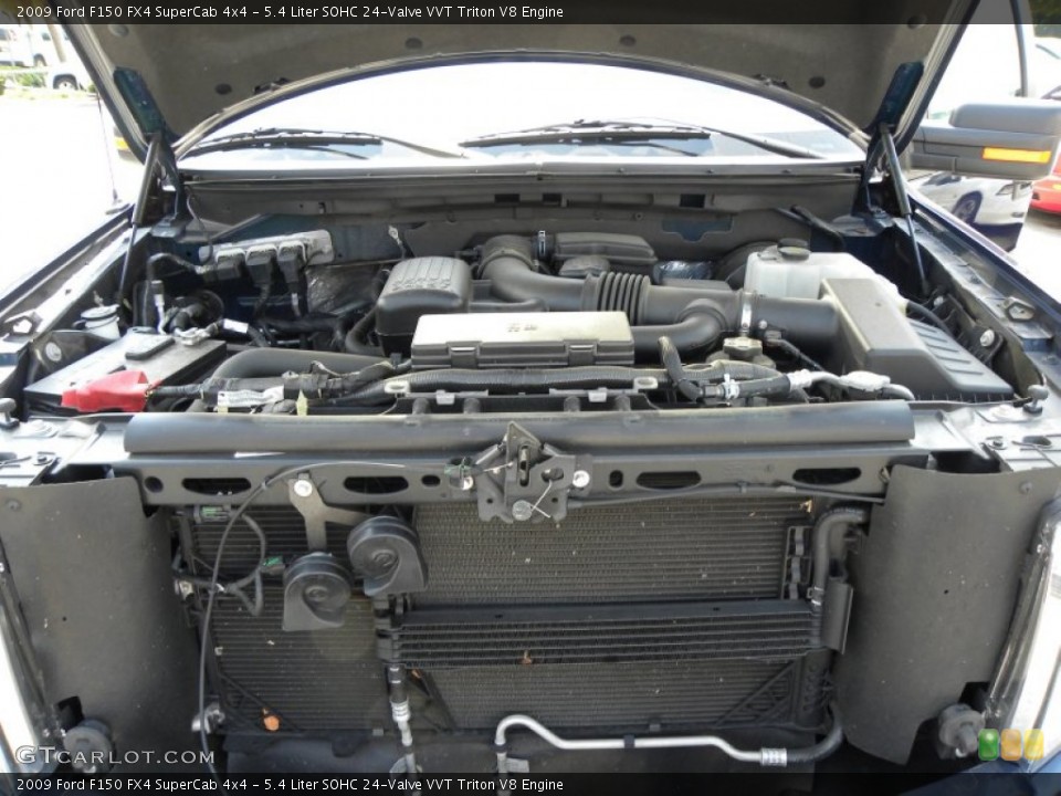 5.4 Liter SOHC 24-Valve VVT Triton V8 Engine for the 2009 Ford F150 #54121302