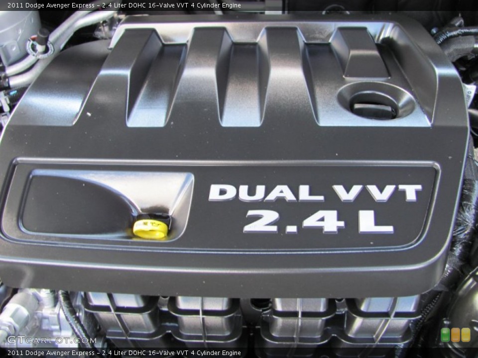 2.4 Liter DOHC 16-Valve VVT 4 Cylinder Engine for the 2011 Dodge Avenger #54121773