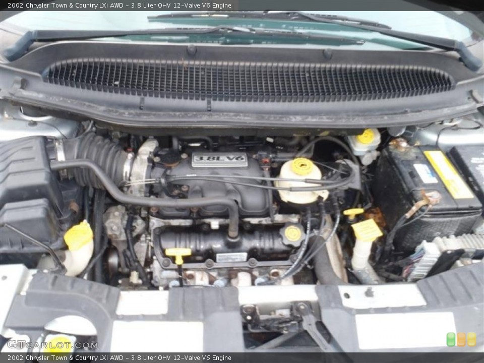 3.8 Liter OHV 12-Valve V6 Engine for the 2002 Chrysler Town & Country #54125864