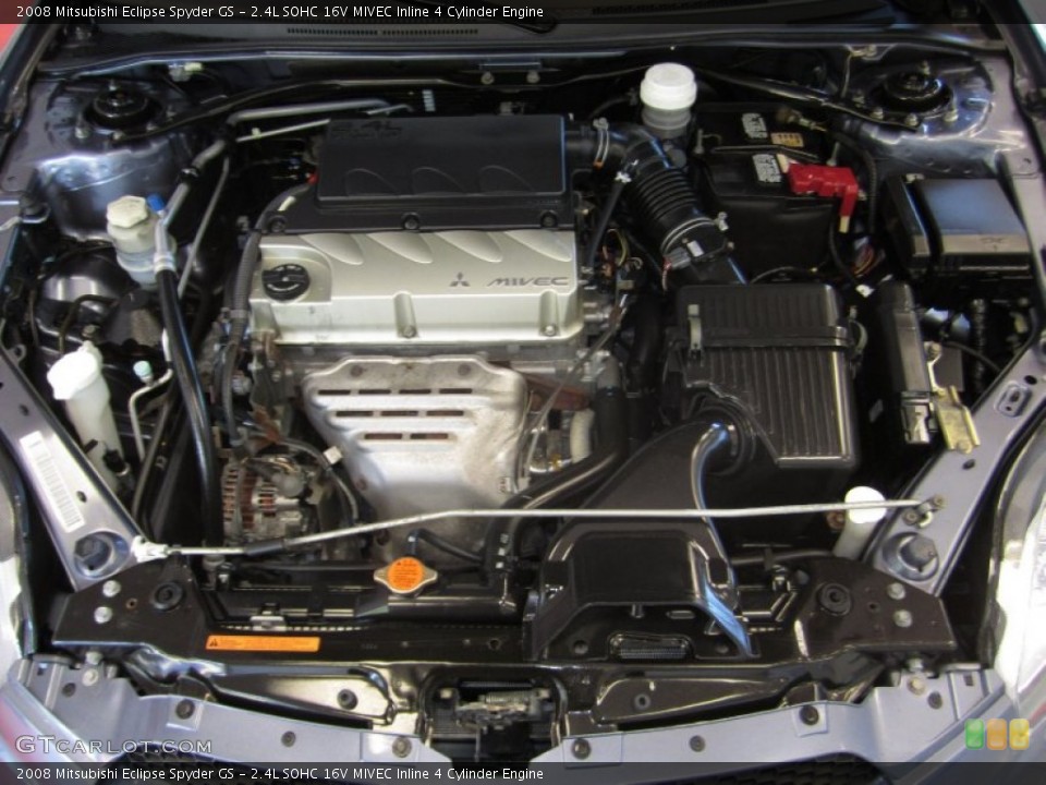 2.4L SOHC 16V MIVEC Inline 4 Cylinder Engine for the 2008 Mitsubishi Eclipse #54134613