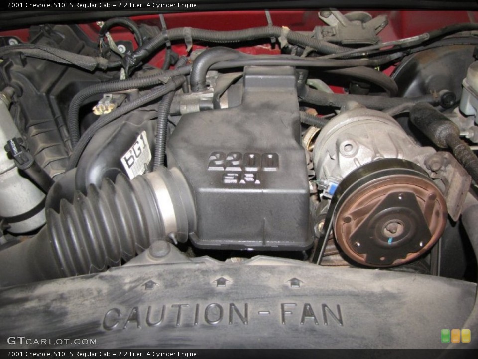 2.2 Liter  4 Cylinder Engine for the 2001 Chevrolet S10 #54137592