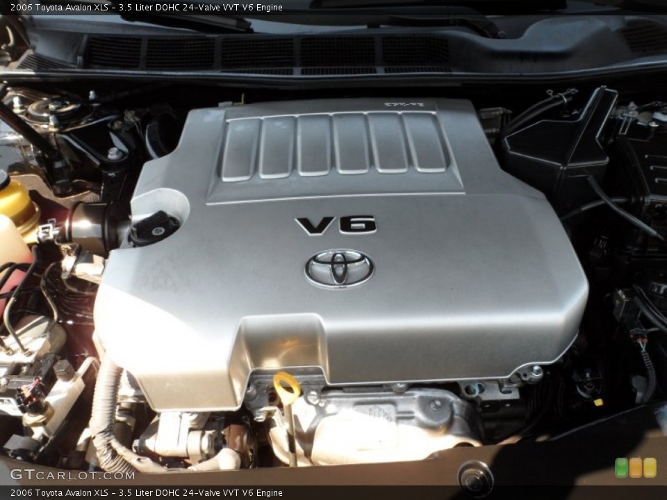 3.5 Liter DOHC 24-Valve VVT V6 Engine for the 2006 Toyota Avalon #54139346