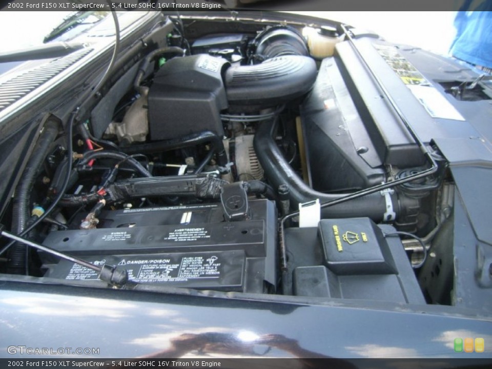 5.4 Liter SOHC 16V Triton V8 Engine for the 2002 Ford F150 #54141066