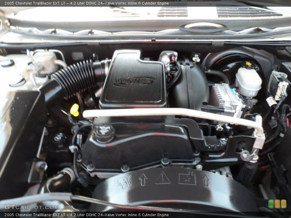4.2 Liter DOHC 24-Valve Vortec Inline 6 Cylinder Engine for the 2005 Chevrolet TrailBlazer #54141341