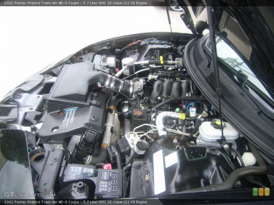 5.7 Liter OHV 16-Valve LS1 V8 Engine for the 2002 Pontiac Firebird #54142539