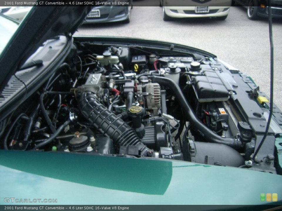 4.6 Liter SOHC 16-Valve V8 Engine for the 2001 Ford Mustang #54143112