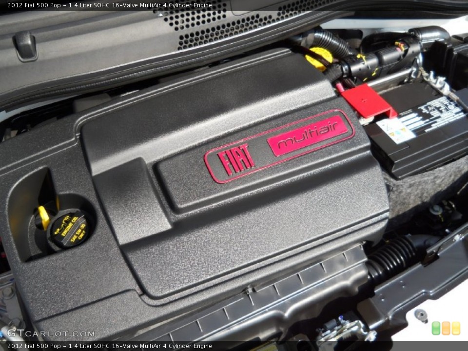 1.4 Liter SOHC 16-Valve MultiAir 4 Cylinder Engine for the 2012 Fiat 500 #54150176