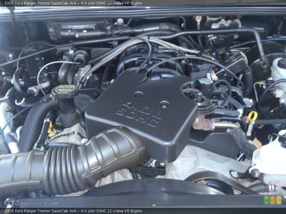 4.0 Liter SOHC 12-Valve V6 Engine for the 2005 Ford Ranger #54152128