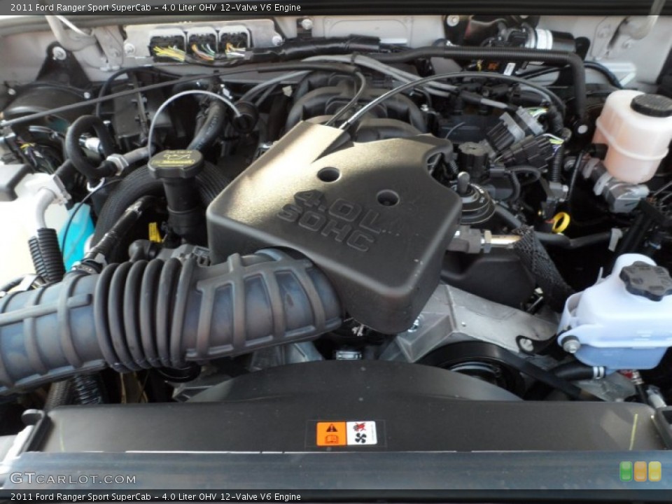 4.0 Liter OHV 12-Valve V6 Engine for the 2011 Ford Ranger #54153498