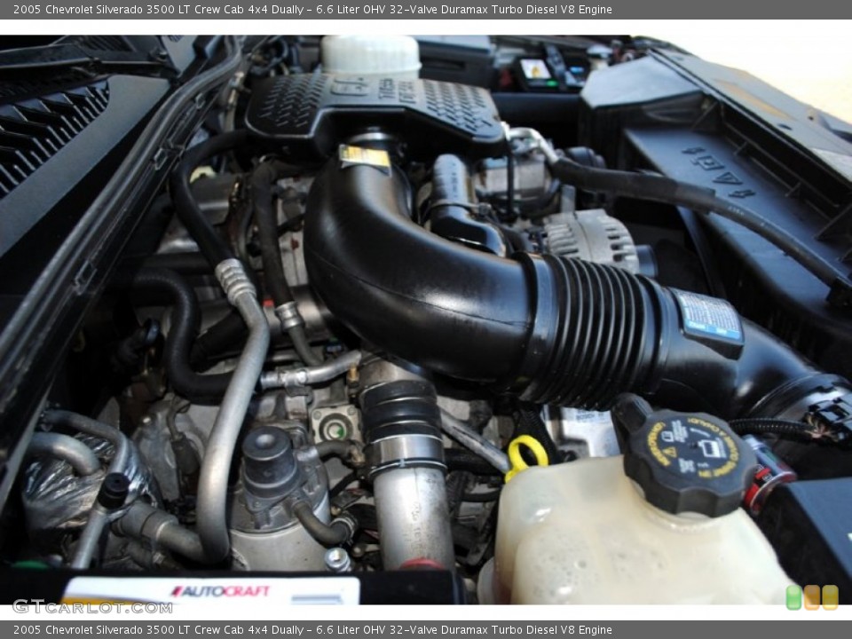 6.6 Liter OHV 32-Valve Duramax Turbo Diesel V8 Engine for the 2005 Chevrolet Silverado 3500 #54159492