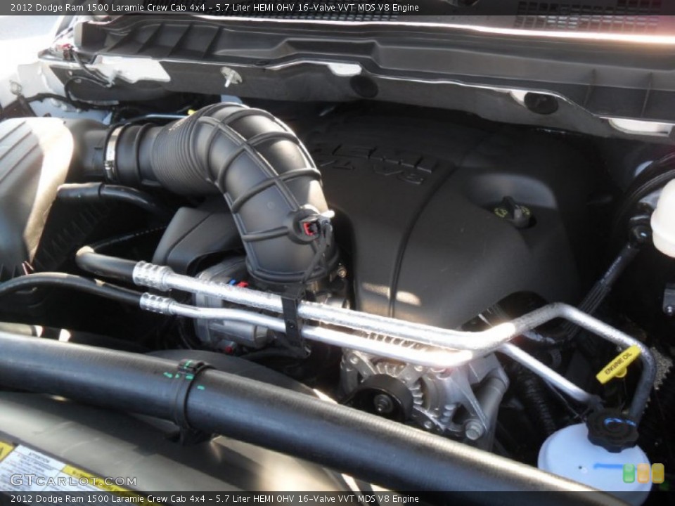 5.7 Liter HEMI OHV 16-Valve VVT MDS V8 Engine for the 2012 Dodge Ram 1500 #54165165