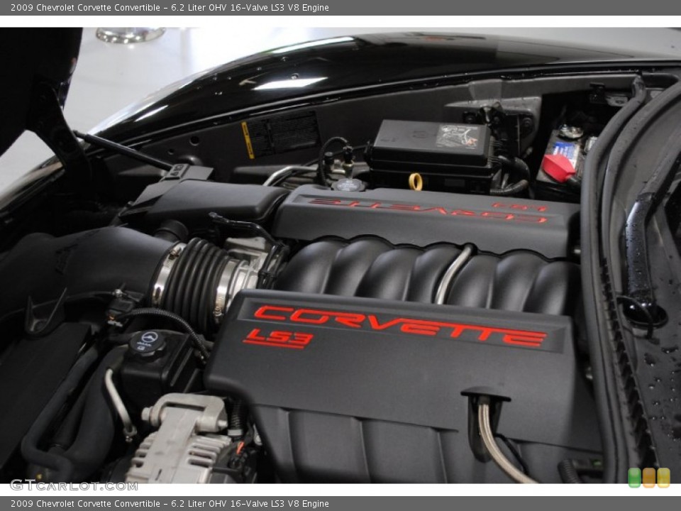 6.2 Liter OHV 16-Valve LS3 V8 Engine for the 2009 Chevrolet Corvette #54165870