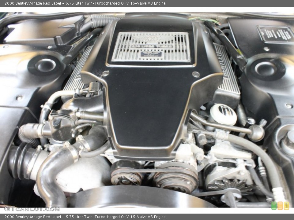 6.75 Liter Twin-Turbocharged OHV 16-Valve V8 Engine for the 2000 Bentley Arnage #54167395