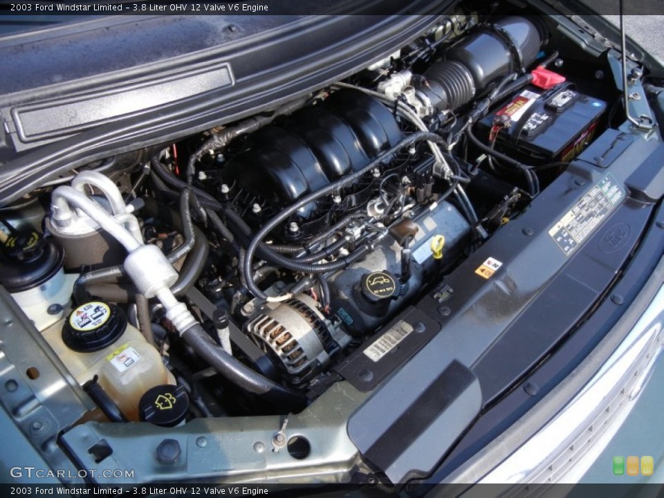 3.8 Liter OHV 12 Valve V6 Engine for the 2003 Ford Windstar #54170158