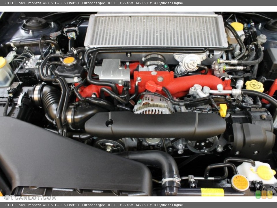 2.5 Liter STI Turbocharged DOHC 16-Valve DAVCS Flat 4 Cylinder Engine for the 2011 Subaru Impreza #54171234