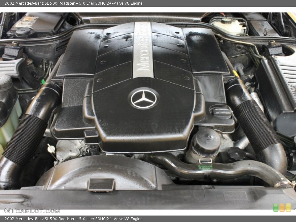 5.0 Liter SOHC 24-Valve V8 Engine for the 2002 Mercedes-Benz SL #54175651