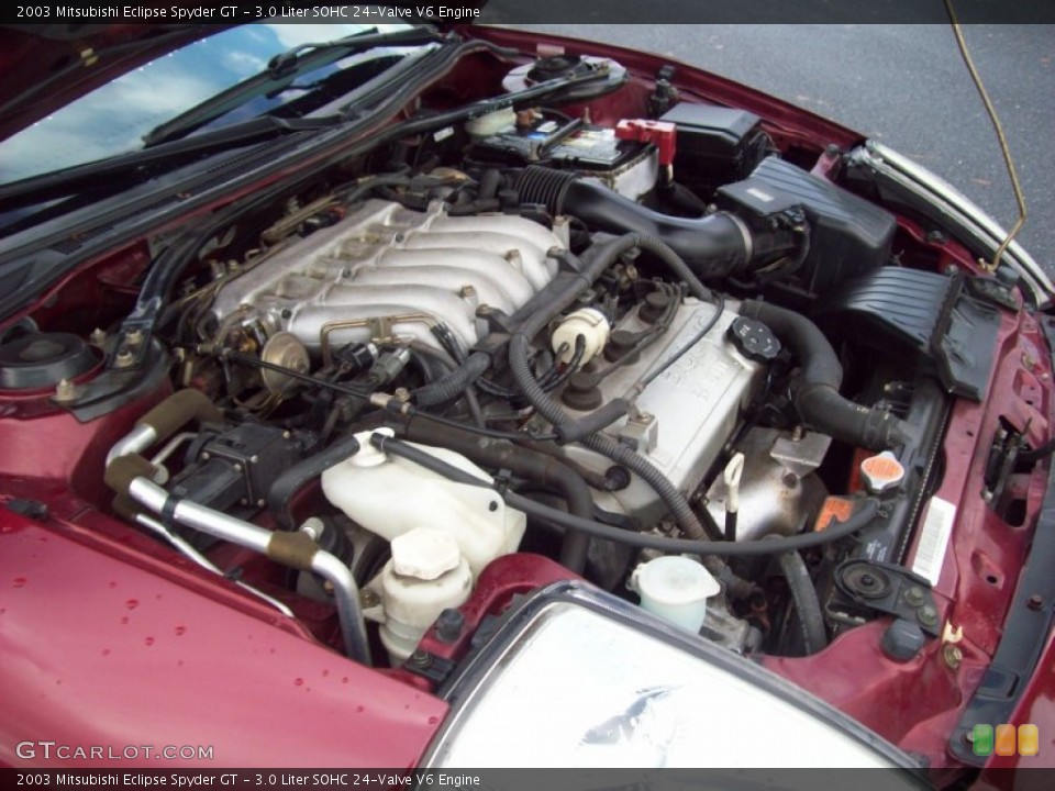 3.0 Liter SOHC 24-Valve V6 Engine for the 2003 Mitsubishi Eclipse #54190120
