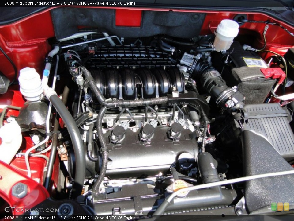 3.8 Liter SOHC 24-Valve MIVEC V6 Engine for the 2008 Mitsubishi Endeavor #54190468