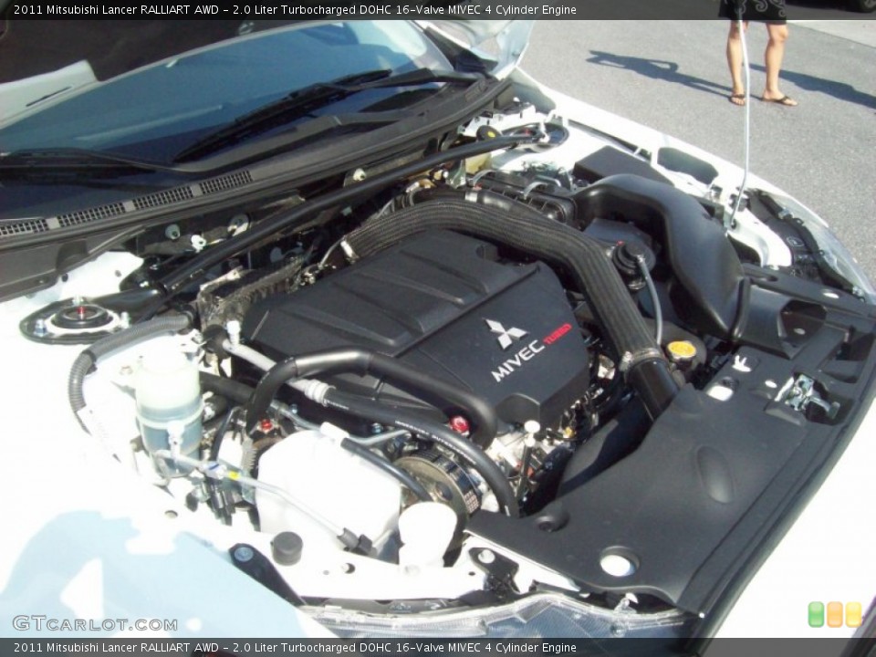 2.0 Liter Turbocharged DOHC 16-Valve MIVEC 4 Cylinder Engine for the 2011 Mitsubishi Lancer #54191233