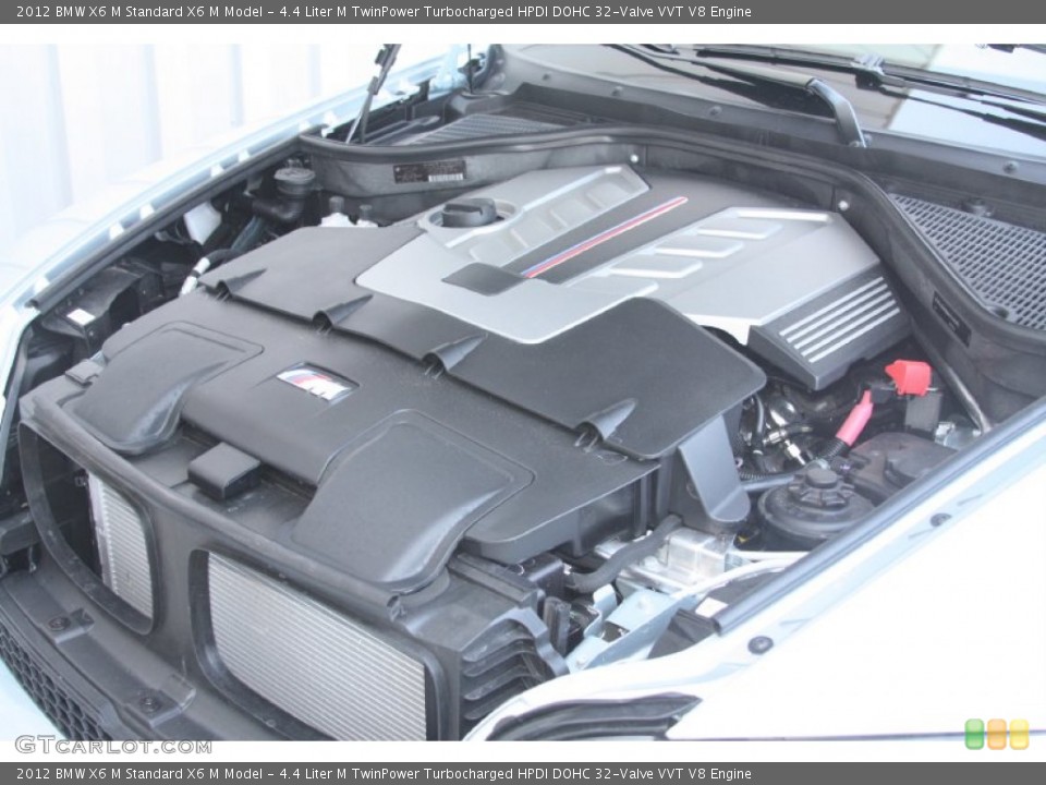 4.4 Liter M TwinPower Turbocharged HPDI DOHC 32-Valve VVT V8 Engine for the 2012 BMW X6 M #54192325