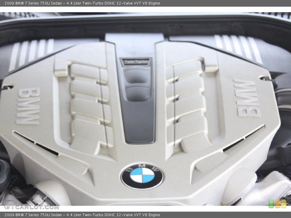 4.4 Liter Twin-Turbo DOHC 32-Valve VVT V8 Engine for the 2009 BMW 7 Series #54193495