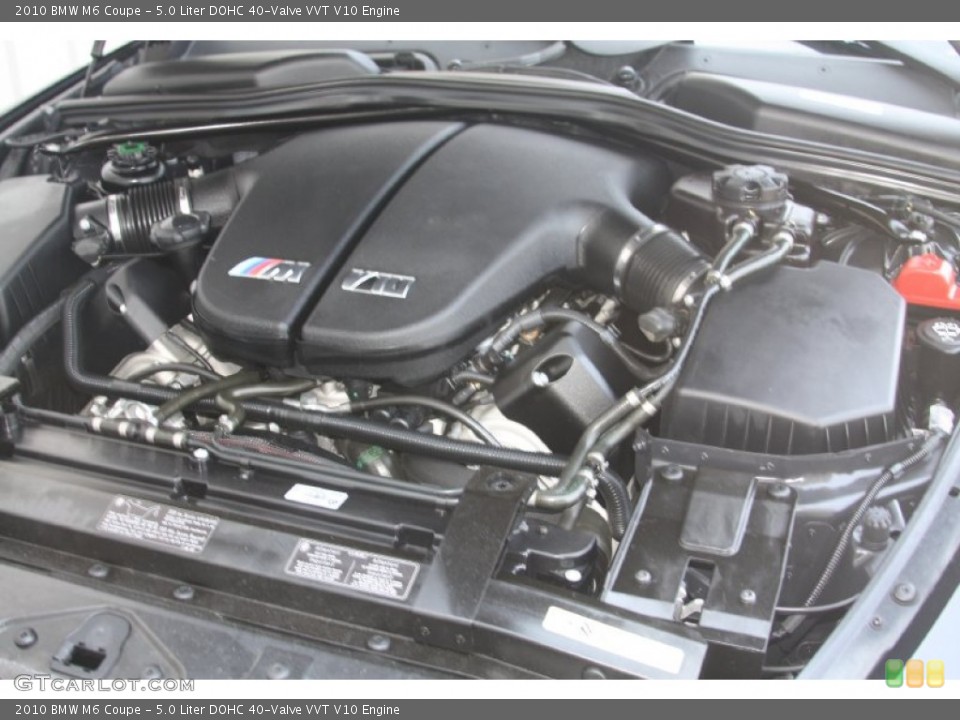 5.0 Liter DOHC 40-Valve VVT V10 Engine for the 2010 BMW M6 #54198064