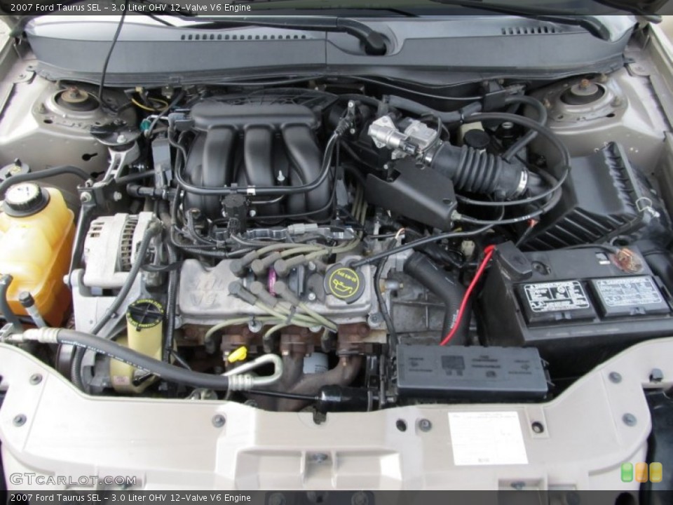3.0 Liter OHV 12-Valve V6 Engine for the 2007 Ford Taurus #54205563