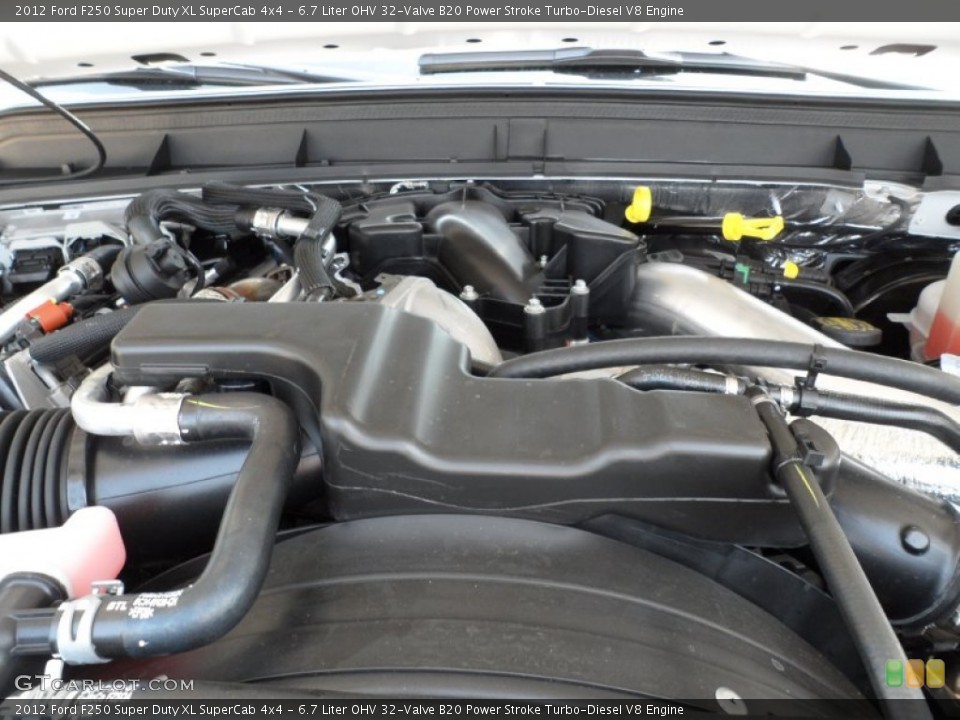 6.7 Liter OHV 32-Valve B20 Power Stroke Turbo-Diesel V8 Engine for the 2012 Ford F250 Super Duty #54210039