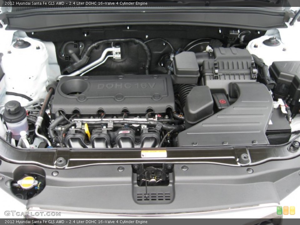 2.4 Liter DOHC 16-Valve 4 Cylinder Engine for the 2012 Hyundai Santa Fe #54212298