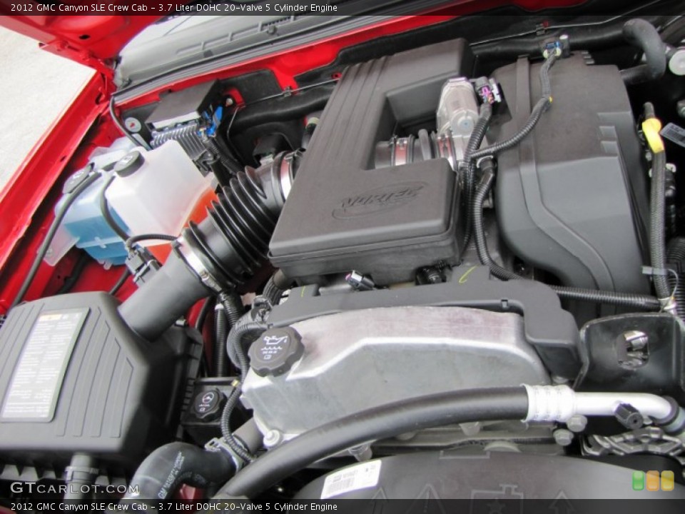 3.7 Liter DOHC 20-Valve 5 Cylinder Engine for the 2012 GMC Canyon #54216984
