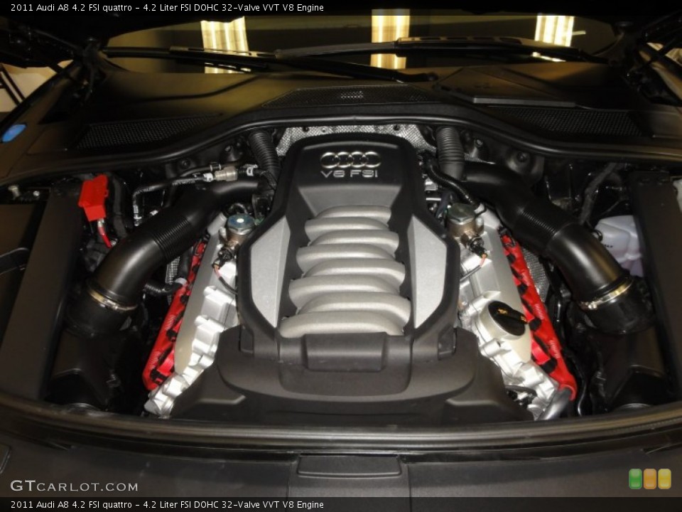 4.2 Liter FSI DOHC 32-Valve VVT V8 Engine for the 2011 Audi A8 #54227703