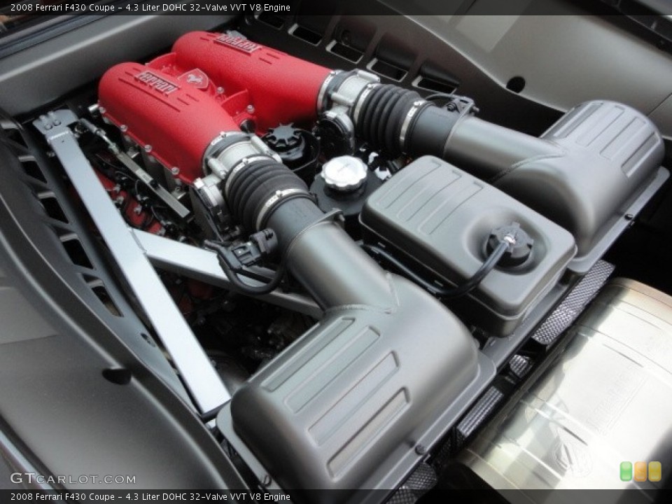 4.3 Liter DOHC 32-Valve VVT V8 Engine for the 2008 Ferrari F430 #54239070