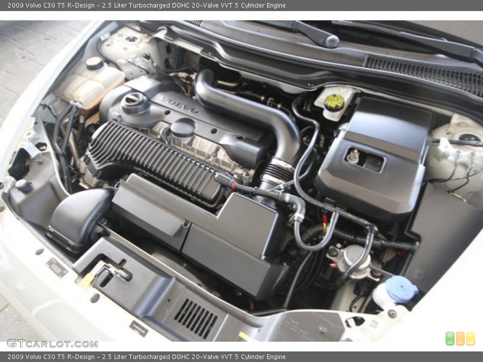 2.5 Liter Turbocharged DOHC 20-Valve VVT 5 Cylinder Engine for the 2009 Volvo C30 #54259127