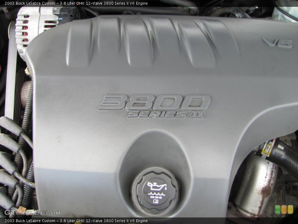 3.8 Liter OHV 12-Valve 3800 Series II V6 Engine for the 2003 Buick LeSabre #54266147