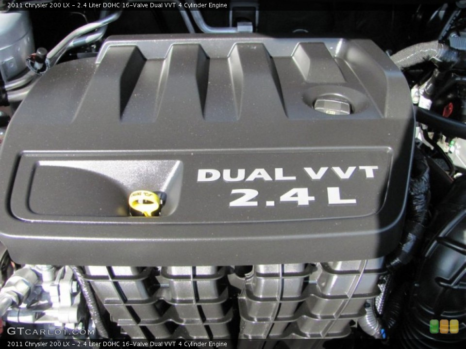 2.4 Liter DOHC 16-Valve Dual VVT 4 Cylinder Engine for the 2011 Chrysler 200 #54276275