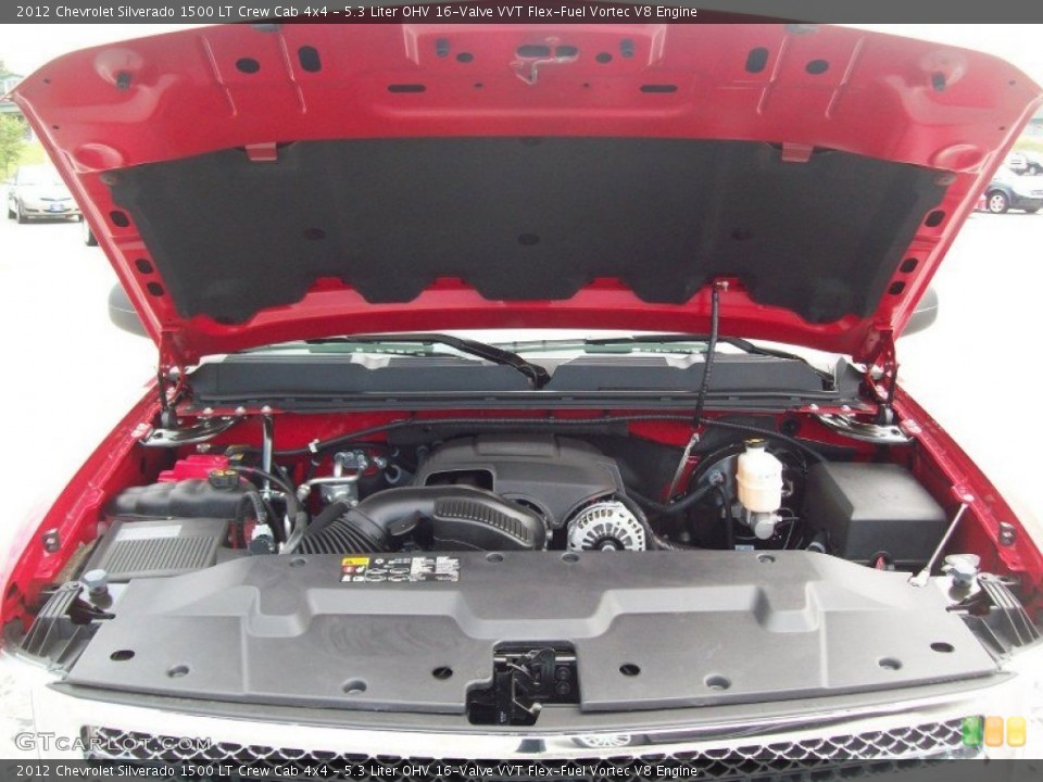 5.3 Liter OHV 16-Valve VVT Flex-Fuel Vortec V8 Engine for the 2012 Chevrolet Silverado 1500 #54281837