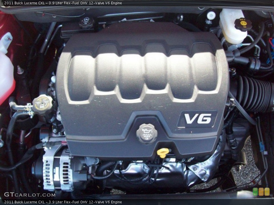 3.9 Liter Flex-Fuel OHV 12-Valve V6 Engine for the 2011 Buick Lucerne #54283022