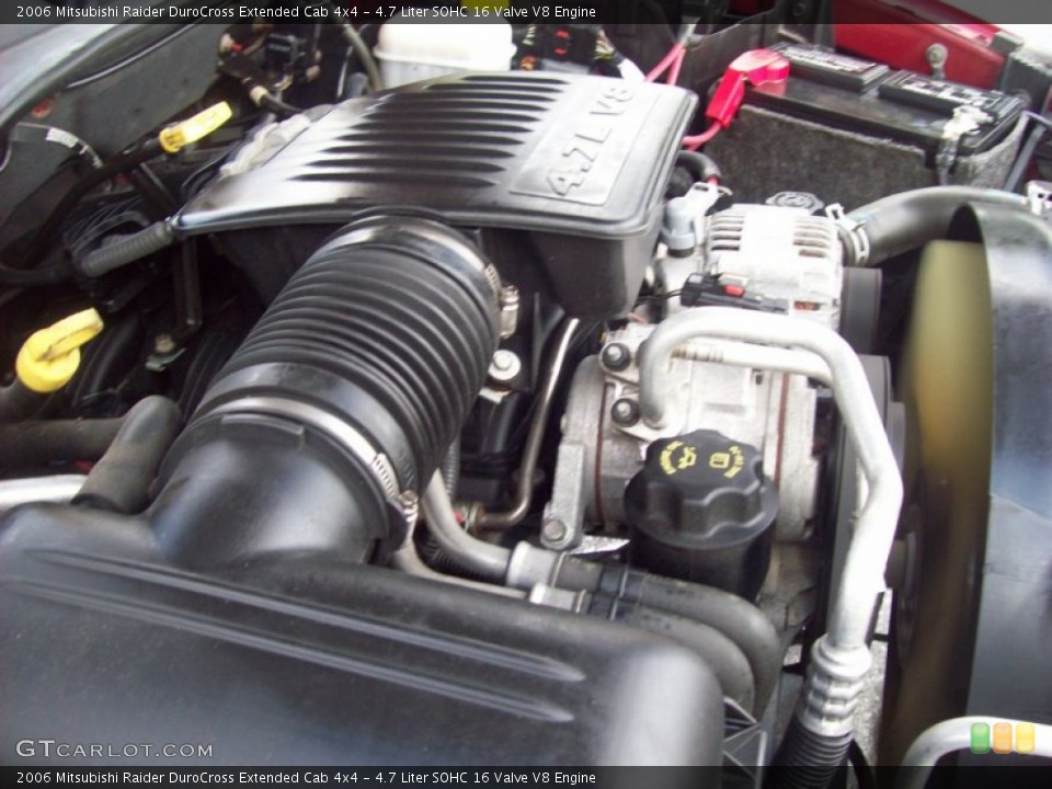 4.7 Liter SOHC 16 Valve V8 Engine for the 2006 Mitsubishi Raider #54283451
