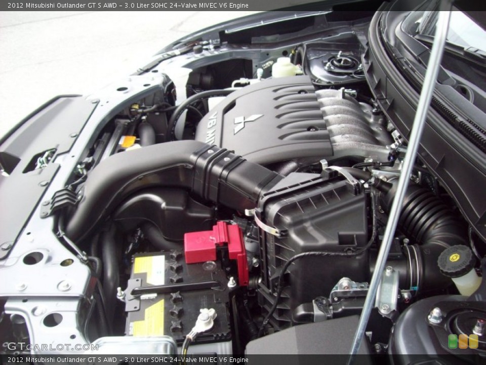 3.0 Liter SOHC 24-Valve MIVEC V6 Engine for the 2012 Mitsubishi Outlander #54287554