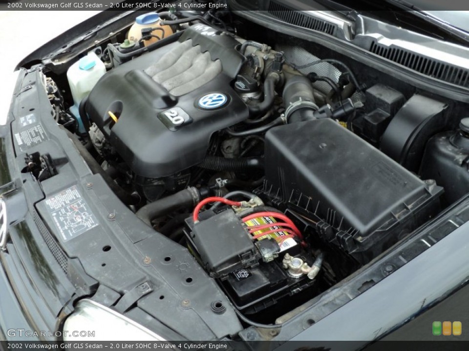 2.0 Liter SOHC 8-Valve 4 Cylinder Engine for the 2002 Volkswagen Golf #54288167